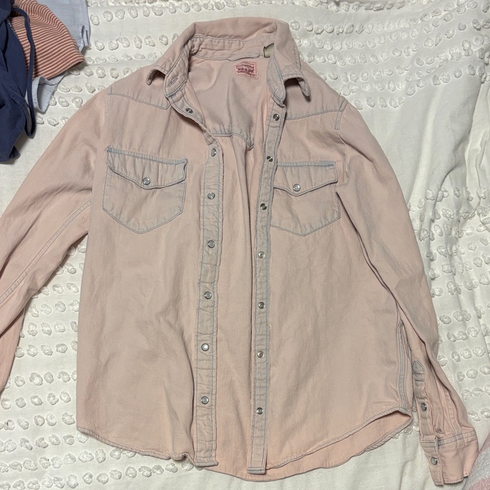 Levi's Light Pink Shirt button up